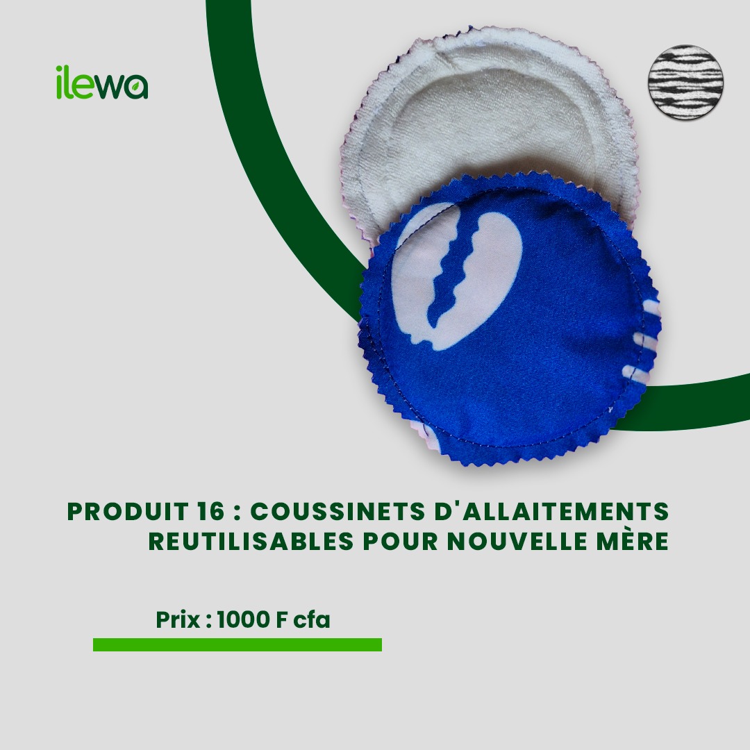 COUSSINETS D&rsquo;ALLAITEMENTS REUTILISABLES POUR NOUVELLE MÈRE