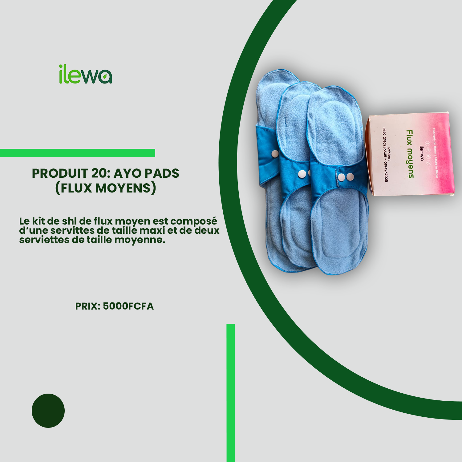 AYO PADS (FLUX MOYENS)