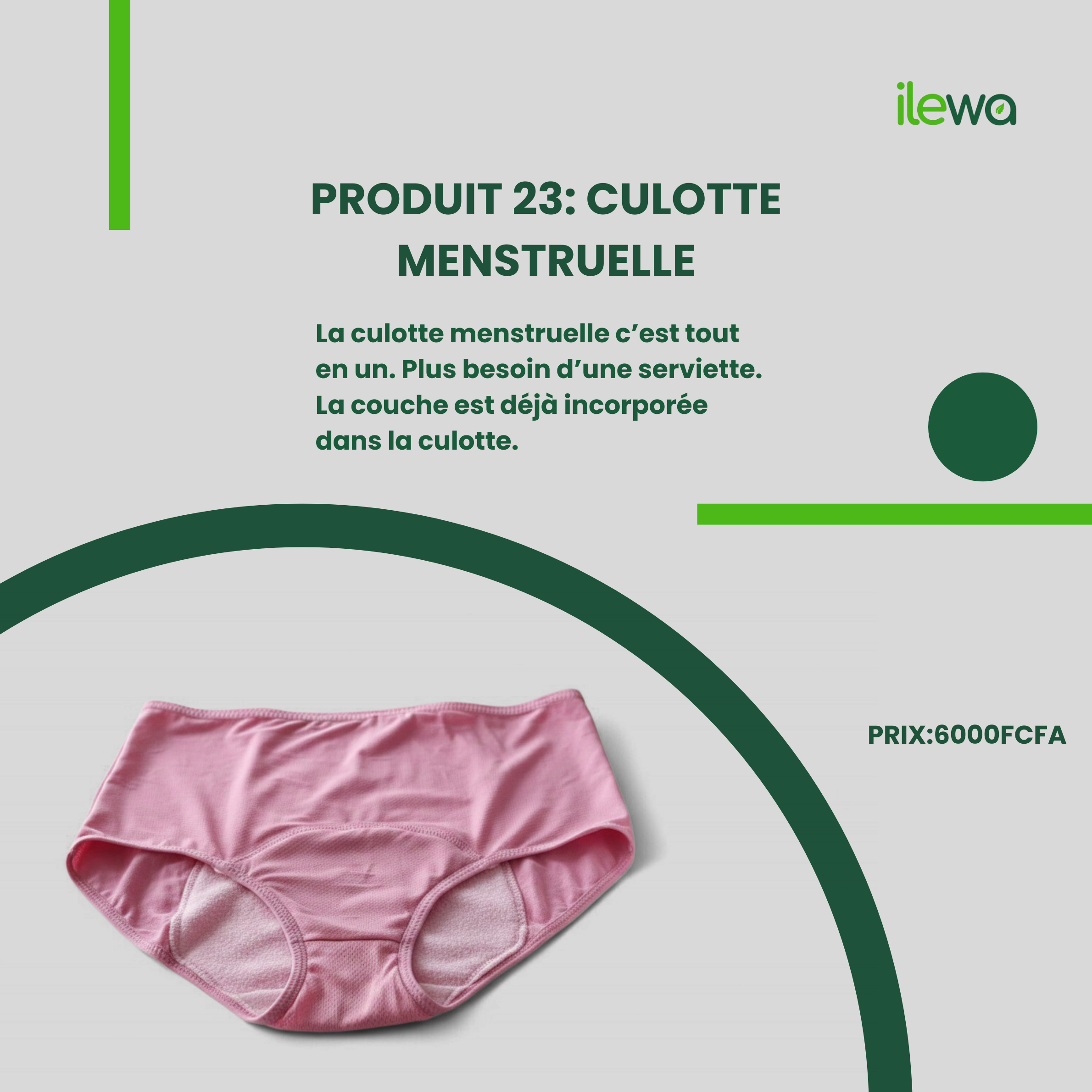 CULOTTE MENSTRUELLE